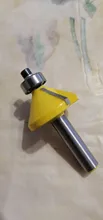 Router Bit Trim-Bit Milling-Cutter Chamfer-Edge 8mm Shank Woodworking La-Vie 45-Degree