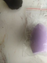 Puff en polvo cosmético para mujer, base de maquillaje esponja, belleza, herramientas y accesorios, forma de mezcla de gotas de agua, 1 ud.