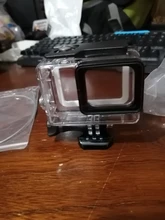 45m submarino impermeable caso para GoPro héroe 7 6 5 negro buceo Carcasa protectora de montaje para ir Pro 7 6 5 negro accesorio