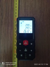 Measuring-Tape Rangefinder Roulette Laser-Distance-Meter Metro Trena Mileseey Electronic