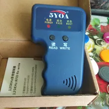 Copiadora RFID EM4100 de 125KHz, lector y programador duplicador + EM4305 T5577, tarjeta de identificación regrabable