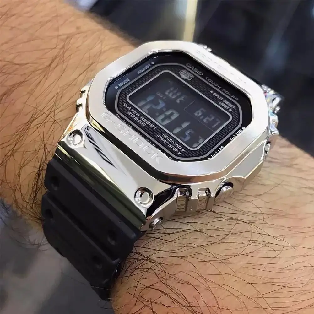 Наручные часы Casio GMW-B5000-1ER мужские электронные на пластиковом ремешке
