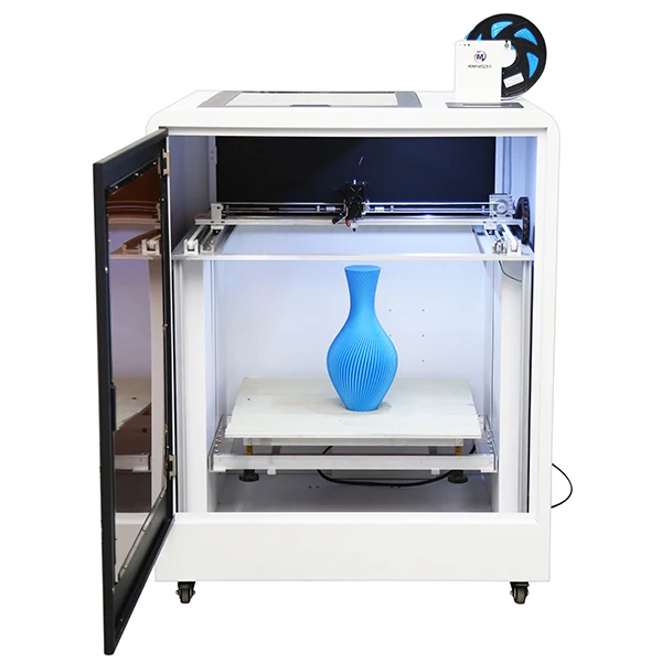 3D принтер MINGDA для пластиковых фигурок большой металлический каркас 600*600*600 мм