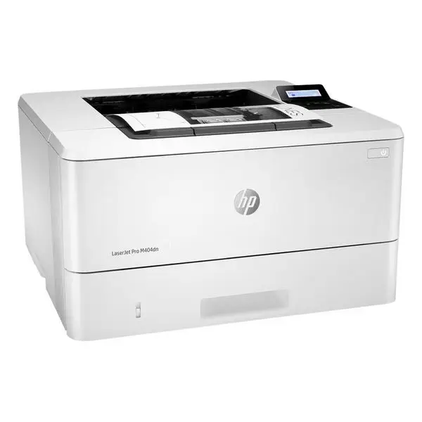 Монохромный лазерный принтер hp LaserJet Pro M404n 38 ppm LAN белый
