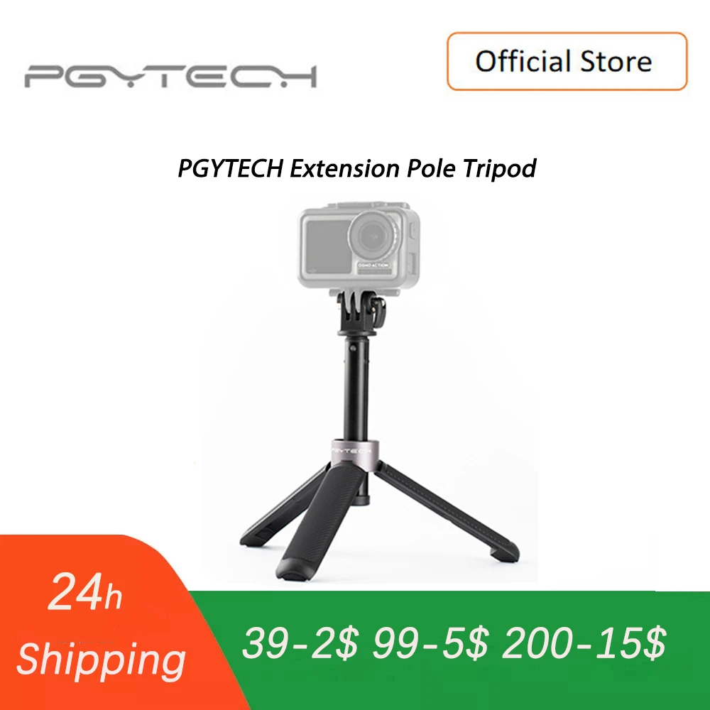 Pole Rod Extension Stick+Mini Tripod Kit for DJI OSMO ACTION Sports Camera