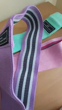 Bandas de resistencia de cuerda de Pilates de colores para deportes, tela de Crossfit, juego de bandas de resistencia para gimnasio, botín, cadera, goma de Fitness de fuerza