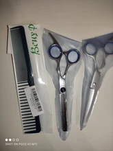 YBLNTEK-Tijeras profesionales de peluquería, 6 pulgadas, para cortar Cabello, herramienta de estilismo, cizalla de peluquería