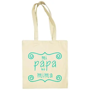

Cloth bag My dad me Mima