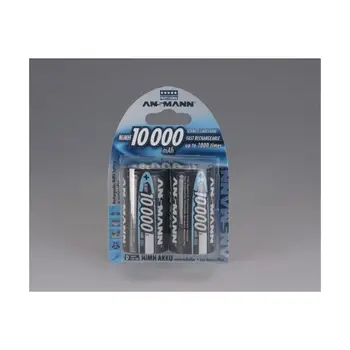 

Ansmann 10000 mAh - Mono / D / HR20 nickel-metal hydride (NiMH)