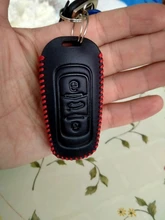 De cuero genuino funda de llave de control remoto para coche para Geely Atlas Boyue NL3 EX7 Emgrand X7 EmgrarandX7 SUV GT GC9 borui funda de llave de control remoto para coche