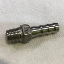 Coupling-Connector Thread-Pipe-Fitting Hose-Tail-Reducer Barb Stainless-Steel-304 Bsp Male