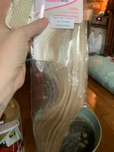 MRSHAIR-Mini cinta para extensiones de cabello humano, 3x0,8 pulgadas, 100%, microinterfaz, pegamento adhesivo de doble cara, Rubio y marrón