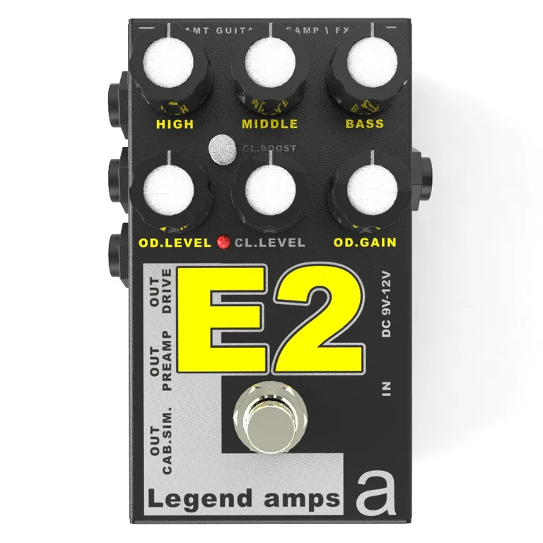 E-2 Legend Amps 2 Двухканальный гитарный предусилитель Е2(Engl), AMT Electronics