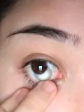 Negro receta miopía contactos De Color Lentes con grado Cosplay lágrimas belleza para ojos alumno De Lentes De Contacto