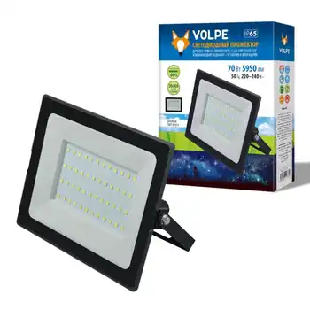 

Floodlight led street Volpe q513 Volpe ul-00004343 6500 K IP65 5950 LM