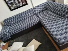 Sofa-Covers Longue Chaise Elastic Plaid Living-Room Order Fundas for Need Con