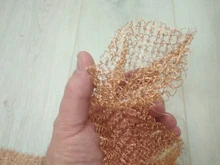 0.5-10 Meter 4 Wires Pure Copper Mesh Woven Filter Sanitary Food Grade For Distillation