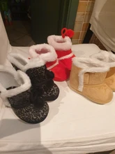 Cálido recién nacido Niño botas de invierno en primer lugar los caminantes zapatos para bebé, Niña y niño de suela suave nieve de piel botines para 0-18M