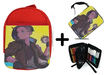 

PACK BACKPACK NETWORK AND CASE GIRL SCIENCE FICTION school