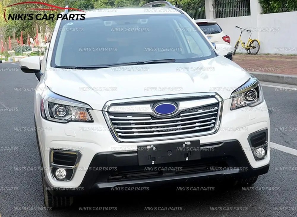 Cover of radiator grill case for Subaru Forester- ABS plastic 1 set / 6 pcs molding decoration car styling