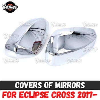 

Covers of mirrors case for Mitsubishi Eclipse Cross 2017- ABS plastic molding 1 set / 2 pcs decoration car styling