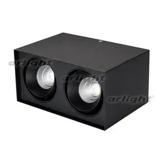 023086 Светильник SP-CUBUS-S100x200BK-2x11W Day White 40deg ARLIGHT
