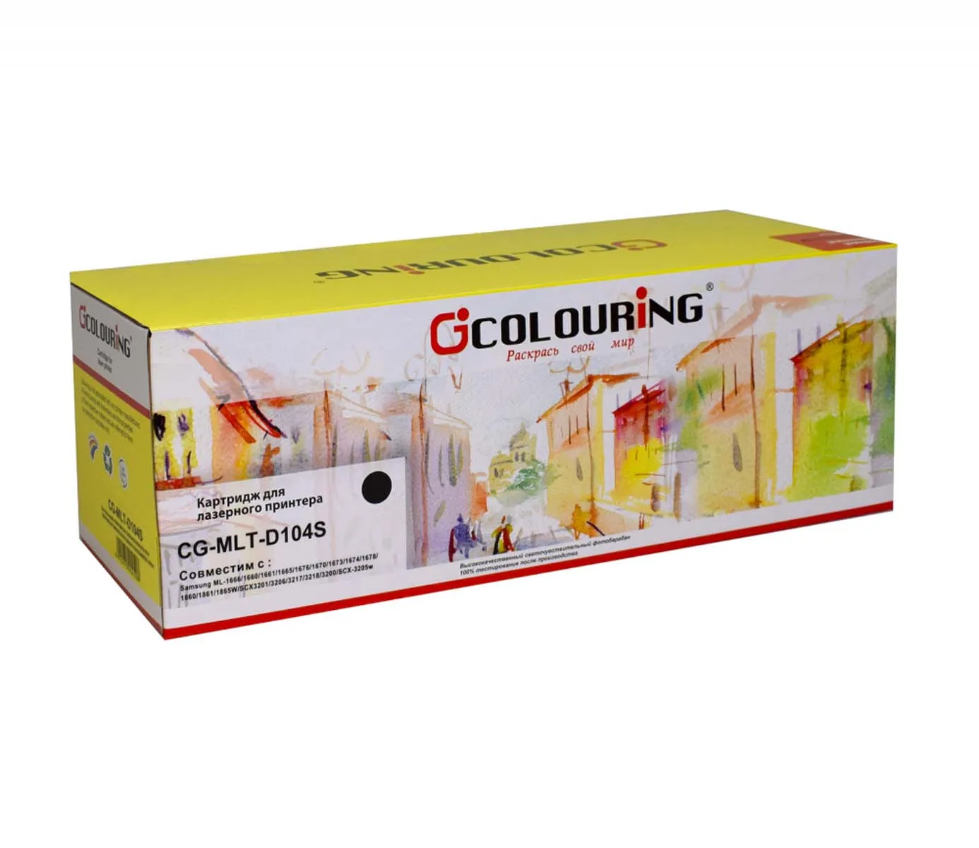 Картридж MLT-D104S для Samsung SCX-3200 SCX-3205 ML-1660 ML-1860 ML-1865 1500 стр. Colouring | Компьютеры и офис
