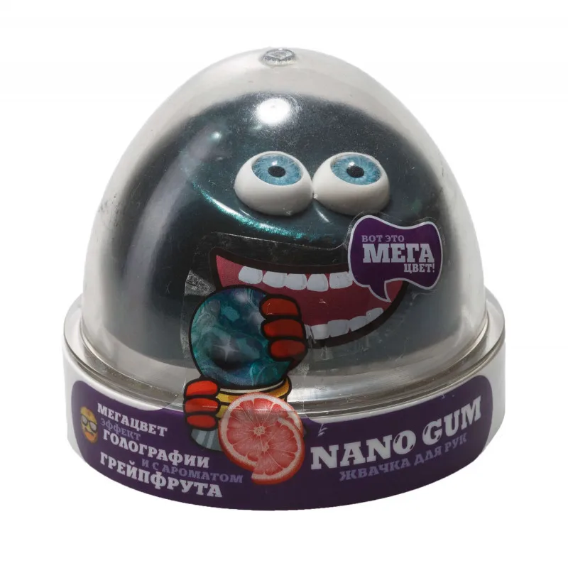 Nano gum, эффект голографии и аромат грейпфрута