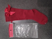 Calcetines largos de algodón hasta la rodilla para pajarita grande chicas, antideslizantes, de princesa, estilo Otoño e Invierno