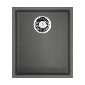 

Kitchen sink omoikiri Bosen 38-u-pl tetogranit/Platinum