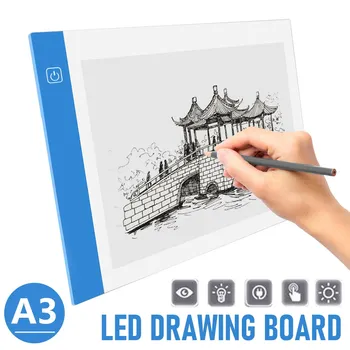 

Mini A3 Digital Graphics Tablet for Drawing Pad Art Painting Graphic Copy Board Electronics USB Writing Table LED Light Box