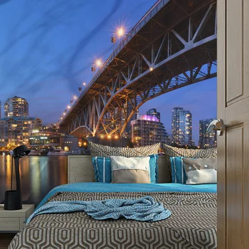 

Wall mural-Granville Bridge - Vancouver (Canada) - 400x309 cm