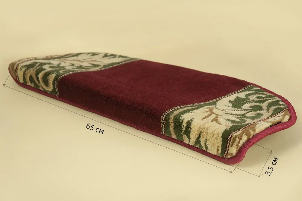 Коврик из ковролина для ступеней лестницы. Цвет: Шоколад