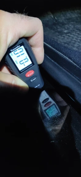 Отзыв о товаре Тестер толщины покраски Yunombo YNB-100, Цифровой измеритель толщины покраски автомобиля с руководством на русском и английском языке от пользователя U***v