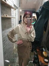 Señoras manga linterna blusa elegante camisa de las mujeres blanco negro Casual botón Vintage cuello Oficina camisa Mujer