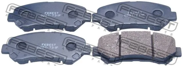 Колодки Тормозные Дисковые 0201-T31f Febest арт. 0201-T31F