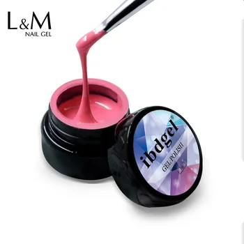 

3 Pcs 53 colorful Gel ibdgel Brand Pure color Decor Led UV Nail Polish Artist Nails DIY Decoration Polish Professional Color Gel