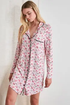

Trendyol Printed Knitted Nightgown THMAW21GC0008