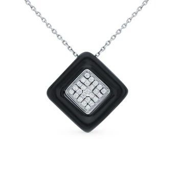 

Silver Pendant with cubic zirconia sunlight sample 925