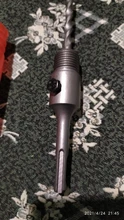 110-500mm SDS PLUS de vástago de 30-160mm de agujero VI eléctrico hueco Taladro de núcleo broca para cemento piedra para aire acondicionado tubo