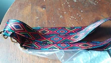 Correa de nailon/algodón para bolso de mujer, correas de colores para bandolera de hombro, accesorios ajustables bordados