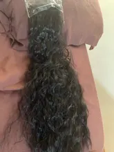 Vigorous-extensiones de cabello sintético con pinza, cabello sintético con cola de caballo ondulada, color marrón degradado