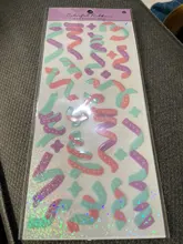 Pegatinas de PVC decorativas con láser, cinta colorida, etiqueta de palo de Scrapbooking, bricolaje, diario, álbum, adhesivo de papelería, accesorios