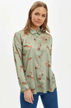 

DeFacto WomanLongSleeveWovenTunic-R4343AZ20SP