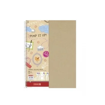 

Notebook Brunnen pimp it, on the spring, 90 gr/m2, A4, 80 sheet. The CL.