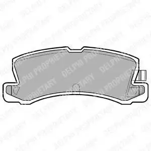 Колодки тормозные дисковые задн TOYOTA: COROLLA 92-97, COROLLA 9