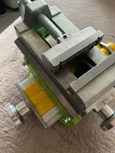 Worktable Drilling Bench-Alunimun Cross-Slide-Vise ALLSOME for HT2878 Alloy-Body 3inch