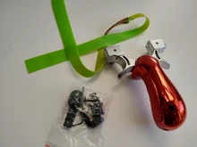 Tirachinas láser con banda de goma de alta precisión, potente Catapulta de tiro de 98K para juego de caza al aire libre