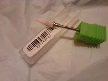 Dmoley-broca de clavo de cerámica para manicura, taladro eléctrico para máquina fresadora, limas de uñas, amortiguador, accesorios de equipo de arte de uñas