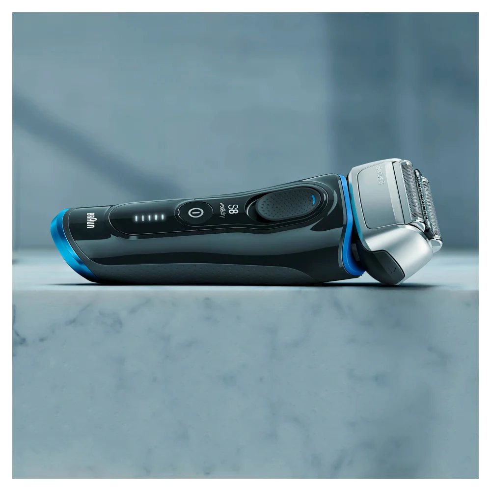 Электробритва Braun Series 8 8345s с зарядной станцией и тканевым футляром 8345 s